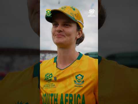 Post-Match Reflections with Laura Wolvaardt following victory over Bangladesh. 🎙️🇿🇦