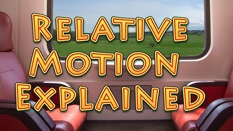 relative motion explained