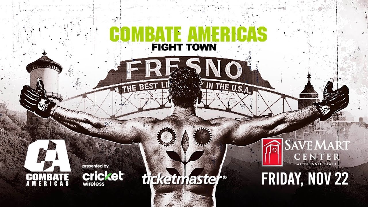 Combate Americas Returns to Fresno on Friday November 22nd