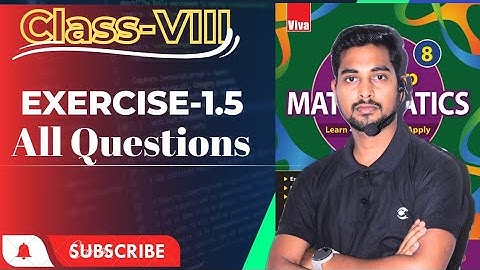 Viva Education start up mathematics class-8 || rational Numbers|| Ex-1.5|| by EXAM SCORE