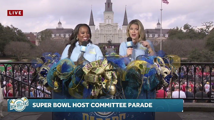 New Orleans Super Bowl Host Committee Parade