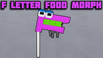 How To Find - F LETTER FOOD MORPH in Find The Backrooms Morphs