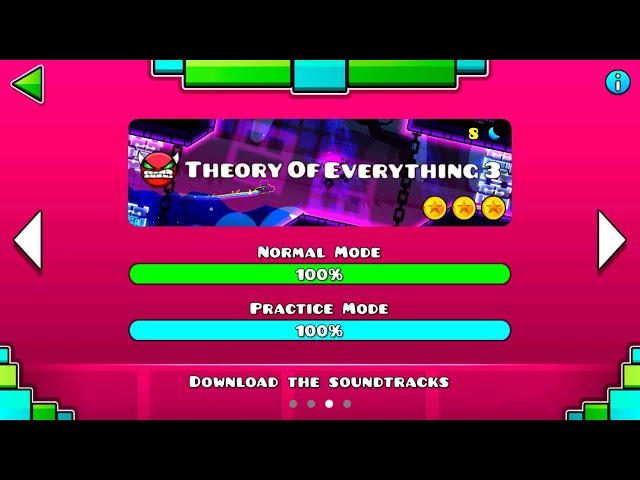 Toe Gd Geometry Dash Theory Of Everything 3 I Can't Get The 'ultimate Toe2'