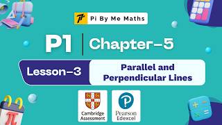 P1 | Ch5 | Lesson3 | Parallel and perpendicular lines | Pure mathematics1 | WMA11 | Pearson Edexcel