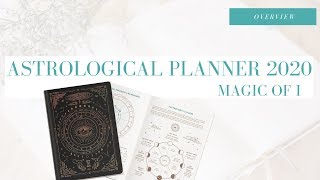 Information Magic of I 2020 Full Size Astrological Planner Overview Guide