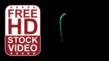 Free Stock Videos – abstract green line moving on black background 2D animation