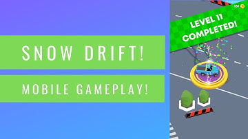 Snow Drift! | 1 - 11 Levels | iOS/Android Mobile Gameplay (2019)