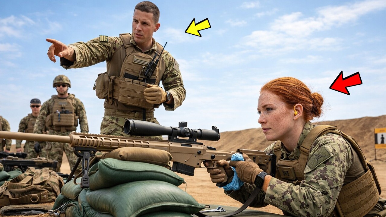 Sie putzte nur – bis der SEAL-Scharfschütze sie zu einem 4.000-Meter-Schuss herausforderte.