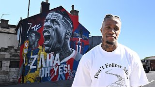 &quot;It&#39;s a dream, it&#39;s just nice to be appreciated!&quot; Wilfried Zaha unveils new mural