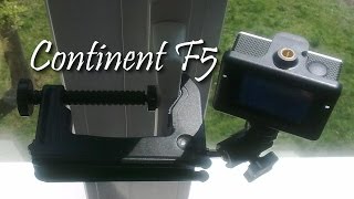 Штатив (струбцина, настольный трипод) для фото/видео камер Continent F5