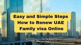 Online UAE family visa Renewal| Dubai NoW app|Dubai family visa online renewal process -part2 screenshot 3