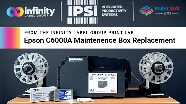 IPSi Print Lab - Epson C6500A: Maintenance Box Replacement