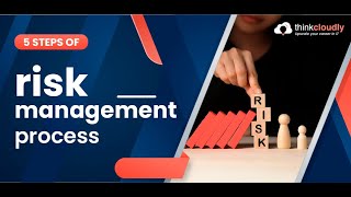 5 steps of risk management process | risk management | Thinkcloudly
