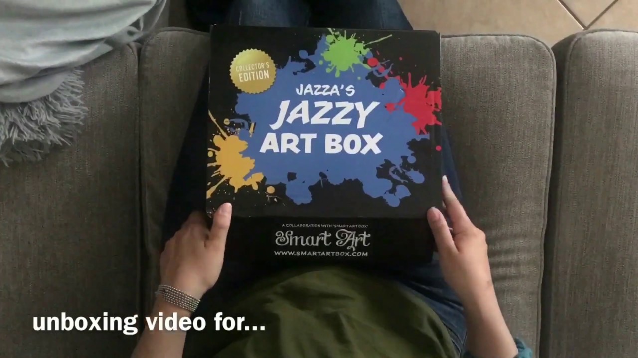 Draw With Jazza's Jazzy Art Box Unboxing YouTube