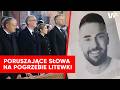 Poruszające słowa na pogrzebie Litewki