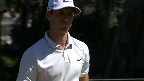 Jamie Lovemark sinks 25-foot putt at Web.com Tour Championship