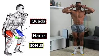 The perfect resistance band leg workout | 8 Effective exercises