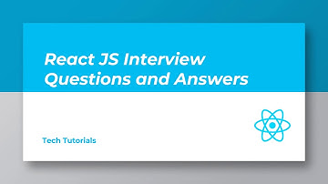 React Interview questions and Answers 2020 | React Tutorials | Tech Tutorials