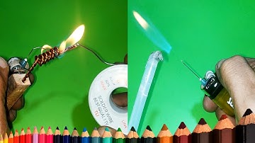 Gas Lighter to Gas Burner | Emergency Soldering Iron | DIY Mini Gas-Jet | Dreamfinder