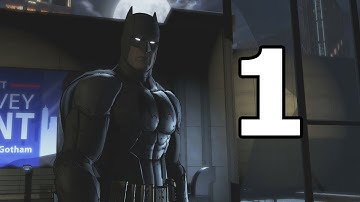 Batman Telltale Episode 1 Walkthrough Part 1 - No Commentary Playthrough (PS4)
