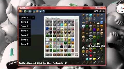 How To install Too Many Items For Minecraft 1.1