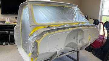 1972 C10 cab is ready for final primer!
