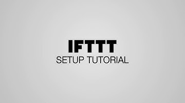 IFTTT tutorial