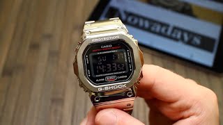 Свап комплект MFG для переделки Casio G-SHOCK DW-5600HR в Casio GMW-B5000 или готовим Касио к зиме