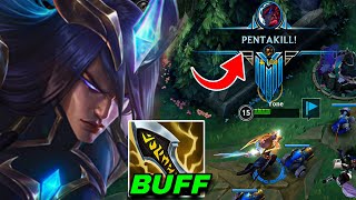 YONE NEW CRIT BUFF INSANE PENTA BEST BUILD TO CARRY WILD RIFT