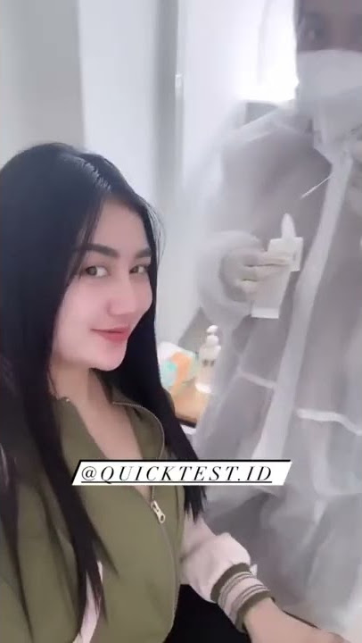 PAMELA SAFITRI DI SWAB ANTIGEN 😍