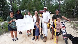 Building a House While Living in TWO DEBT FREE Tiny Houses and a RV Camper on Our Raw Land | E.p. 11