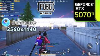 PUBG Mobile | Update 4.3 : RTX 5070 Ti - R7 7800X3D - 2560x1440 Gameloop Emulator ULTRA HD screenshot 5