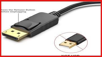 DisplayPort to HDMI, Benfei Gold-Plated DP Display Port to HDMI Adapter (Male to Female) Compatible