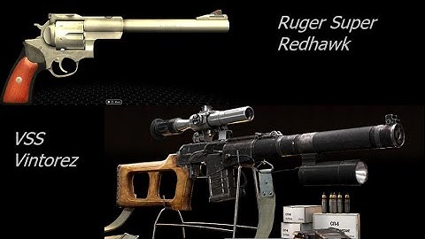 VSS Vintorez and Ruger Super Redhawk: Disassembly, field strip and operation! (WOG: Disassembly)