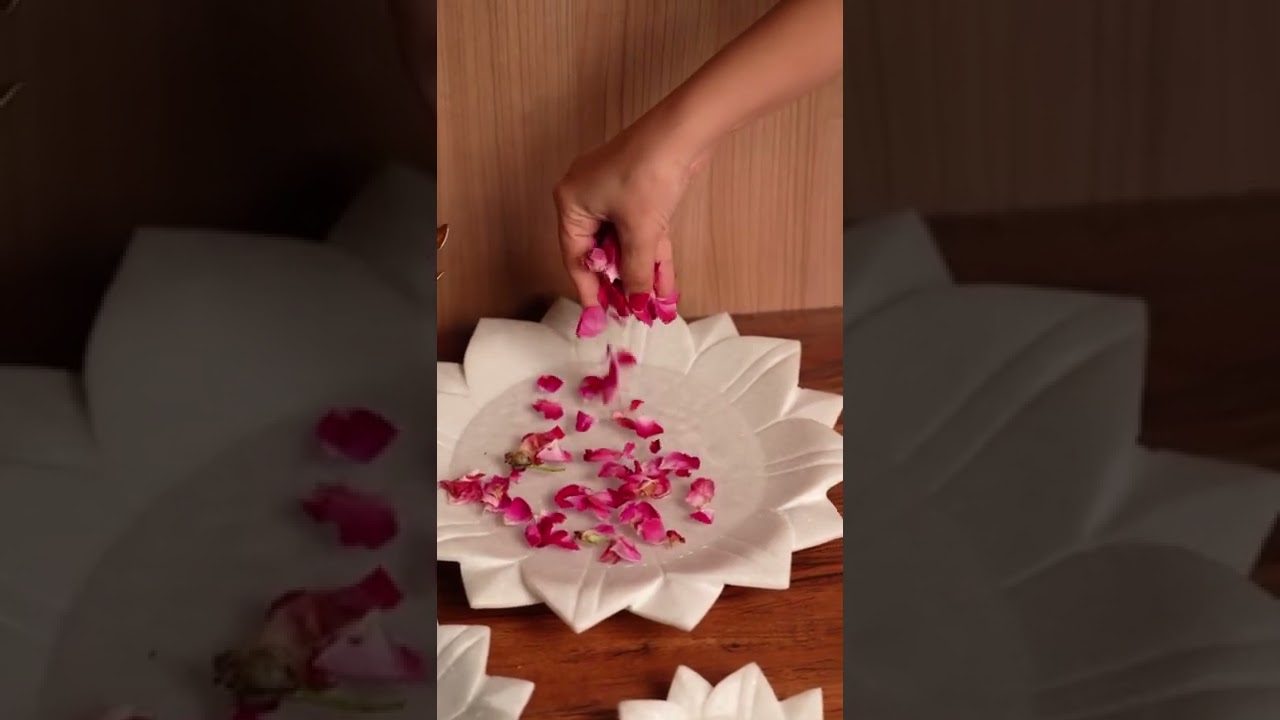 Decorate Marble Urlis With My Pooja Box