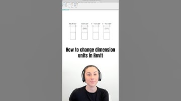 How to change dimension units in Revit