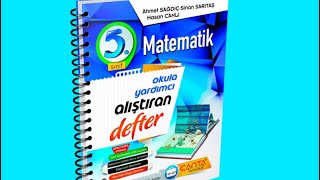 5.Sinif Çanta Defter S.9-10-11 Doğal Sayilar