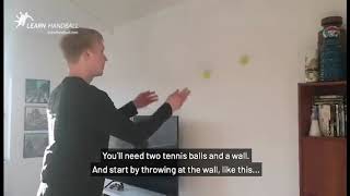 Magnus Saugstrup - Handball challenge #7 | Learn Handball