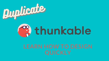 Thunkable Design - Rows and Columns (How to use duplicate feature to advantage)