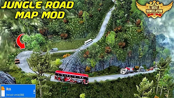 🌴Map Mod Bussid 3.7 - Ets2 Jungle Road Map Mod For Bus Simulator Indonesia।Bussid Mod Map।Mod Bussid