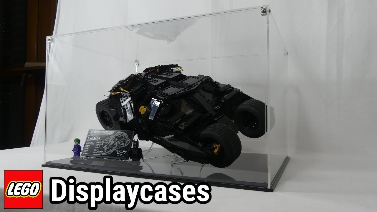 lego batman tumbler display case