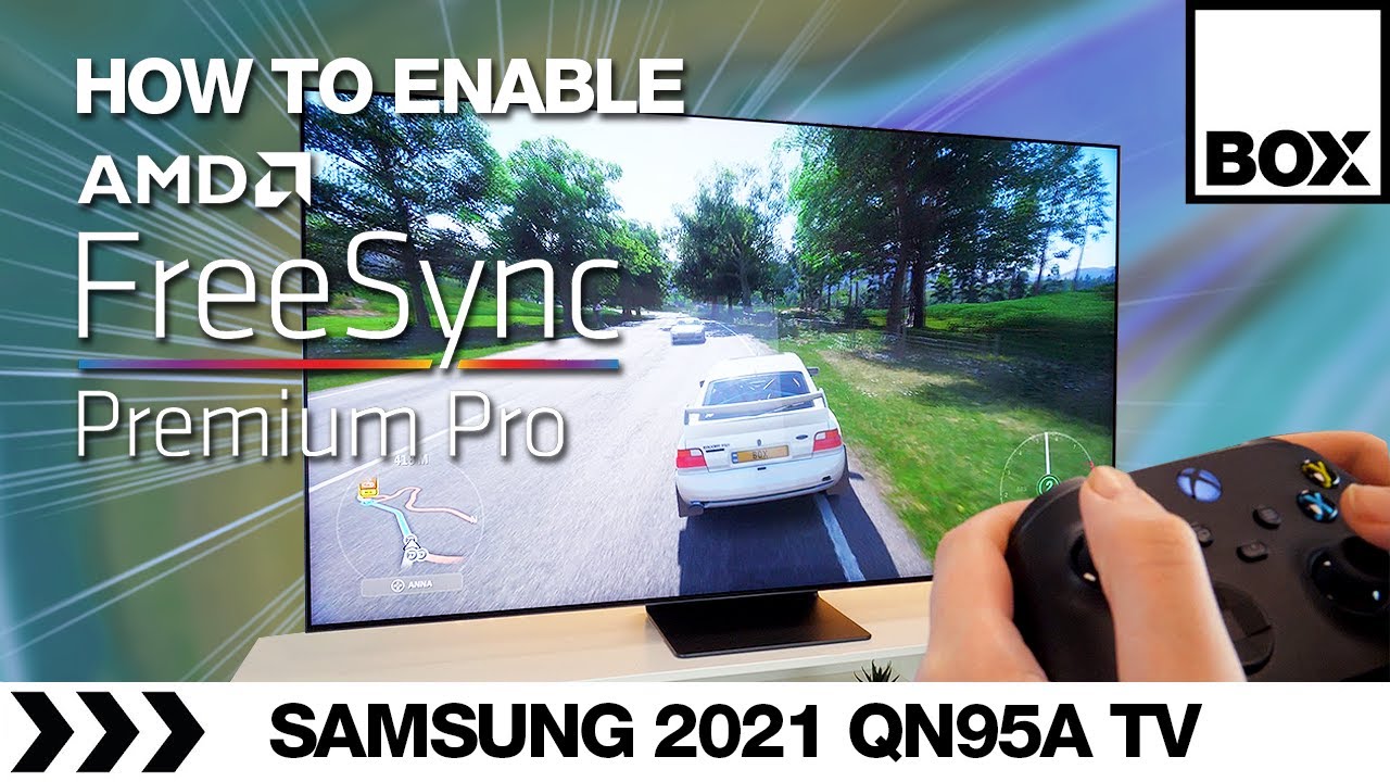 How to enable the Samsung FreeSync Premium Pro Gaming Feature - YouTube