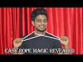 Rope magic revealed  indian magic  tutorial guruji