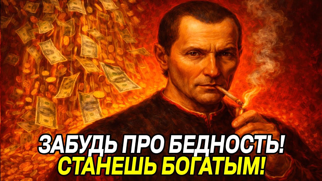 Не ДУМАЙ, что ты БЕДНЫЙ! Даже, если у тебя НЕТ НИКАКИХ ДЕНЕГ. Секрет финансов от Макиавелли