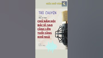Sao càng lớn tuổi càng khó ngủ? #cáchngủngon #giadinh #mấtngủ