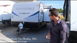 2021 Keystone Springdale 1760Bh - Layzee Acres Rv Sales