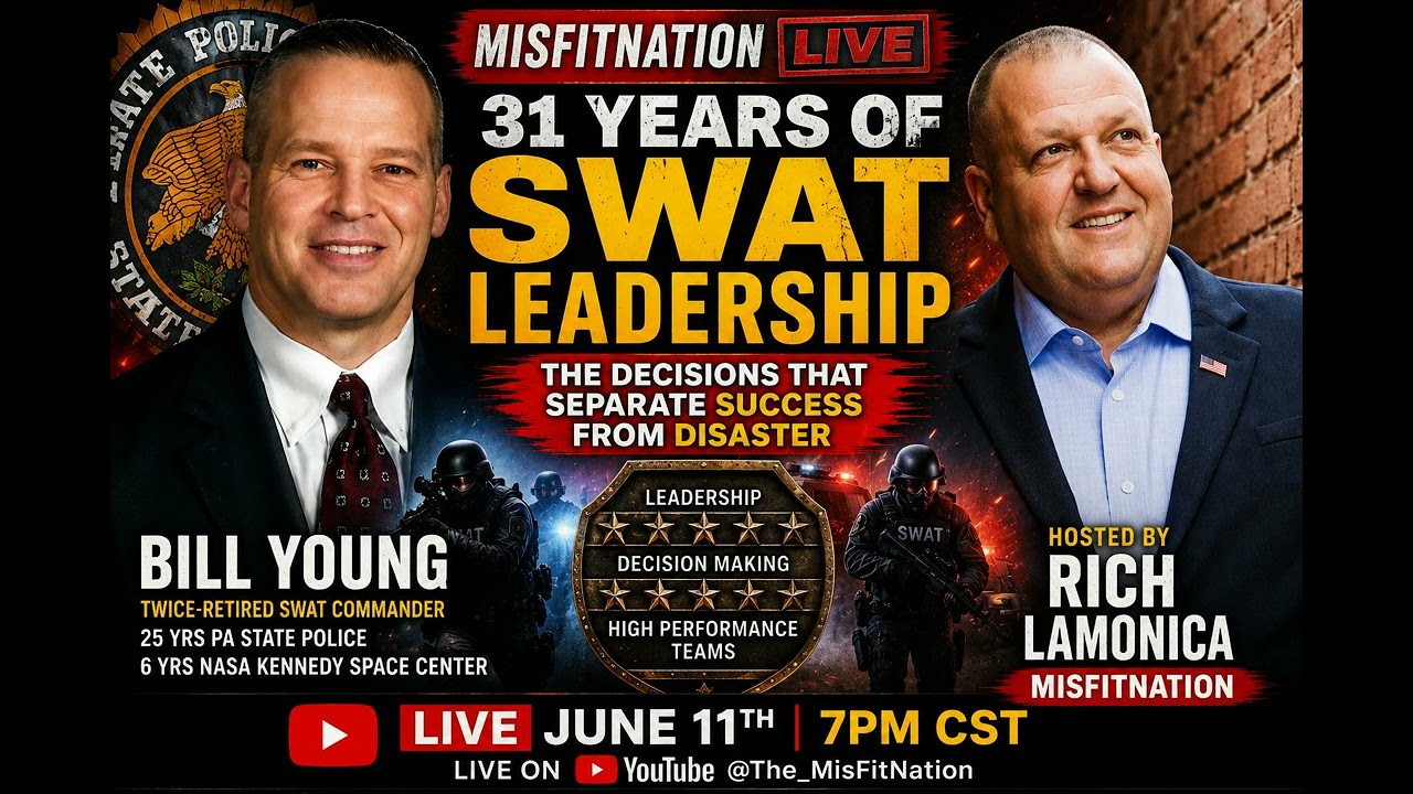 The SWAT Commander's Blueprint: Leadership, Trust & Surviving Chaos | Bill Young