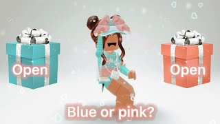 BLUE OR PINK? 💎👛🦋💗(Choose your gift - School edition 🤩)