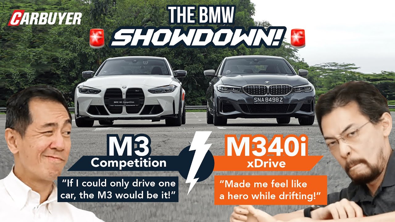 BMW M3 Competition Versus BMW M340i xDrive: Performance or Price ...