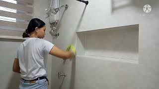 HOUSEKEEPING (SOP in Shower Room) Aldovino, Myrene L. BSHM 3B